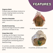 Load image into Gallery viewer, Cabana Bee House &amp; Complete Kit with Bee Certificate