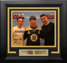 Load image into Gallery viewer, Patrice Bergeron &amp; Brad Marchand Boston Bruins Photo-Op Frame Kit