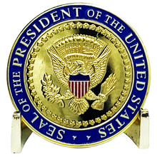 Load image into Gallery viewer, DL12-08 46th President Joe Biden Challenge Coin White House POTUS former Vice President to the 44th Barack Obama