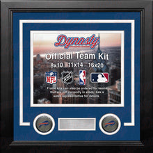 Load image into Gallery viewer, Buffalo Bills Custom NFL Football 16x20 Picture Frame Kit (Multiple Colors)