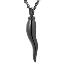 Load image into Gallery viewer, Italian Horn Cremation Necklace