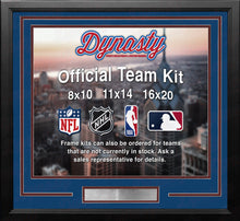 Load image into Gallery viewer, Colorado Avalanche Custom NHL Hockey 8x10 Picture Frame Kit (Multiple Colors)