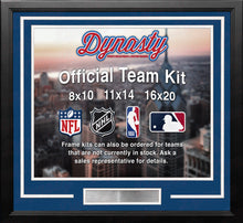 Load image into Gallery viewer, Los Angeles Rams Custom NFL Football 16x20 Picture Frame Kit (Multiple Colors)
