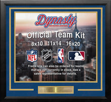 Load image into Gallery viewer, Los Angeles Rams Custom NFL Football 16x20 Picture Frame Kit (Multiple Colors)