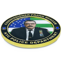 Load image into Gallery viewer, BL2-003A Blue Bloods NYPD Commissioner Frank Reagan Police Officer Tom Selleck Challenge Coin