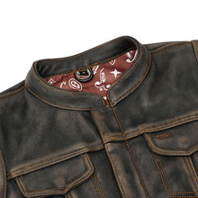 Load image into Gallery viewer, Galaxy Grifter Women’s Leather Vest