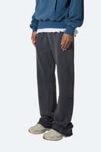 Load image into Gallery viewer, Bootcut Sweatpants - Vintage Black