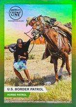 Load image into Gallery viewer, BL6-011 Border Patrol Horse Patrol Trading Card for Challenge Coin Collectors