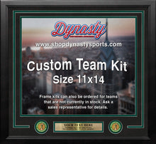 Load image into Gallery viewer, Boston Celtics 2024 NBA Champions Custom NBA Basketball 11x14 Picture Frame Kit (Multiple Colors)