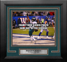 Load image into Gallery viewer, Boston Scott Philadelphia Eagles Photo Frame Kit
