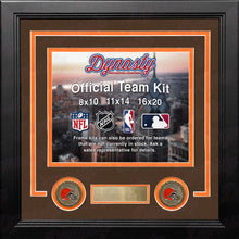 Load image into Gallery viewer, Cleveland Browns Custom NFL Football 16x20 Picture Frame Kit (Multiple Colors)