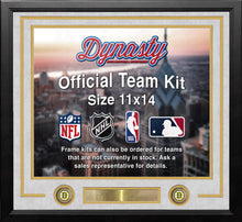 Load image into Gallery viewer, Boston Bruins Custom NHL Hockey 11x14 Picture Frame Kit (Multiple Colors)