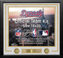 Load image into Gallery viewer, Boston Bruins Custom NHL Hockey 16x20 Picture Frame Kit (Multiple Colors)