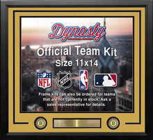 Load image into Gallery viewer, Boston Bruins Custom NHL Hockey 11x14 Picture Frame Kit (Multiple Colors)