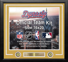 Load image into Gallery viewer, Boston Bruins Custom NHL Hockey 16x20 Picture Frame Kit (Multiple Colors)