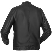 Load image into Gallery viewer, Night Bolt Men’s Faux Leather Motorcycle Jacket