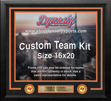 Load image into Gallery viewer, Tampa Bay Buccaneers Throwback Custom NFL Football 16x20 Picture Frame Kit (Multiple Colors)