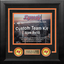 Load image into Gallery viewer, Tampa Bay Buccaneers Throwback Custom NFL Football 8x10 Picture Frame Kit (Multiple Colors)