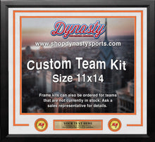 Load image into Gallery viewer, Tampa Bay Buccaneers Throwback Custom NFL Football 11x14 Picture Frame Kit (Multiple Colors)