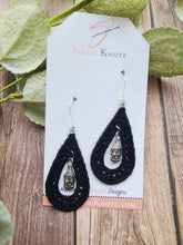 Load image into Gallery viewer, Buddha Teardrop Statement Earrings