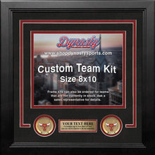 Load image into Gallery viewer, Chicago Bulls Custom NBA Basketball 8x10 Picture Frame Kit (Multiple Colors)