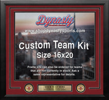 Load image into Gallery viewer, Chicago Bulls Custom NBA Basketball 16x20 Picture Frame Kit (Multiple Colors)