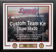 Load image into Gallery viewer, Chicago Bulls Custom NBA Basketball 16x20 Picture Frame Kit (Multiple Colors)