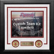 Load image into Gallery viewer, Chicago Bulls Custom NBA Basketball 8x10 Picture Frame Kit (Multiple Colors)