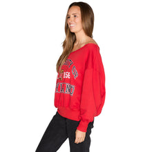 Load image into Gallery viewer, Maryland Terps Off the Shoulder Sweatshirt