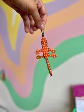 Load image into Gallery viewer, Lizard Beaded Keychain
