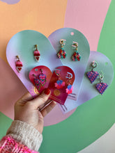 Load image into Gallery viewer, Lovey Beaded Earrings
