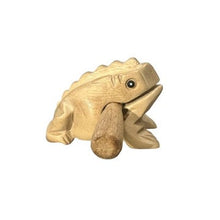 Load image into Gallery viewer, 2" Wooden Musical Frog - Natural (Percussion Instrument)
