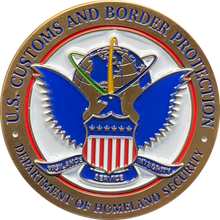 Load image into Gallery viewer, BL12-013 Border Patrol Field Operations AMO Air and Marine Pandemic Response Team New CBP Seal Police Challenge Coin