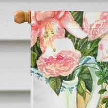 Load image into Gallery viewer, Cat and Peacock Feathers Flag Canvas House Size CDCO0035CHF