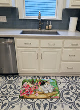 Load image into Gallery viewer, Cat In Basket Machine Washable Memory Foam Mat CDCO0178RUG