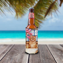 Load image into Gallery viewer, Cat In Sink by Debbie Cook Slim Can Hugger – Fun &amp; Functional Drink Coolers CDCO0195MUK