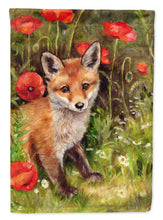 Load image into Gallery viewer, Fox Cub by Debbie Cook Garden Flag – Decorative Outdoor Yard Flag CDCO0226GF