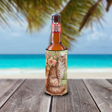 Load image into Gallery viewer, Maine Coon Cat by Debbie Cook Slim Can Hugger – Fun &amp; Functional Drink Coolers CDCO0236MUK
