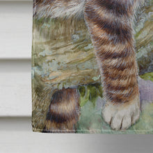 Load image into Gallery viewer, Sleepy Cat by Debbie Cook Flag Canvas House Size CDCO0241CHF
