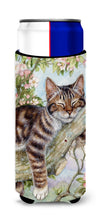 Load image into Gallery viewer, Sleepy Cat by Debbie Cook Slim Can Hugger – Fun &amp; Functional Drink Coolers CDCO0241MUK