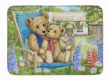 Load image into Gallery viewer, Springtime Teddy Bears in Flowers Machine Washable Memory Foam Mat CDCO0306RUG