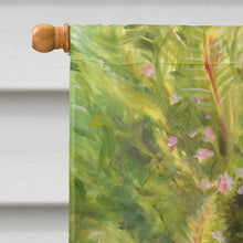 Load image into Gallery viewer, Fox Cubs Peepers by Debbie Cook Flag Canvas House Size CDCO0324CHF