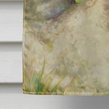 Load image into Gallery viewer, Fox Cubs Peepers by Debbie Cook Flag Canvas House Size CDCO0324CHF