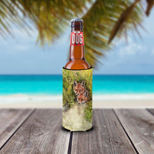 Load image into Gallery viewer, Fox Cubs Peepers by Debbie Cook Slim Can Hugger – Fun &amp; Functional Drink Coolers CDCO0324MUK