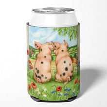 Load image into Gallery viewer, Pigs Side By Side by Debbie Cook Can or Bottle Hugger CDCO0354CC