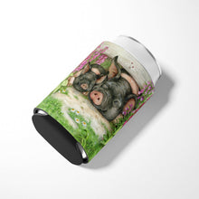 Load image into Gallery viewer, Pigs Under The Fence by Debbie Cook Can or Bottle Hugger CDCO0355CC