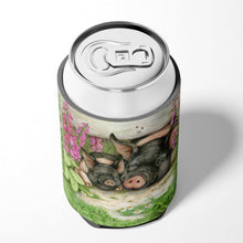 Load image into Gallery viewer, Pigs Under The Fence by Debbie Cook Can or Bottle Hugger CDCO0355CC