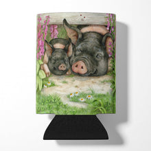 Load image into Gallery viewer, Pigs Under The Fence by Debbie Cook Can or Bottle Hugger CDCO0355CC