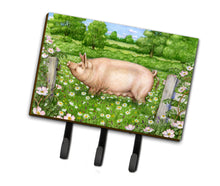 Load image into Gallery viewer, Pig In Dasies by Debbie Cook Leash or Key Holder CDCO0374TH68