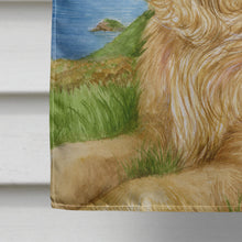 Load image into Gallery viewer, Golden Retriever by Debbie Cook Flag Canvas House Size CDCO0384CHF
